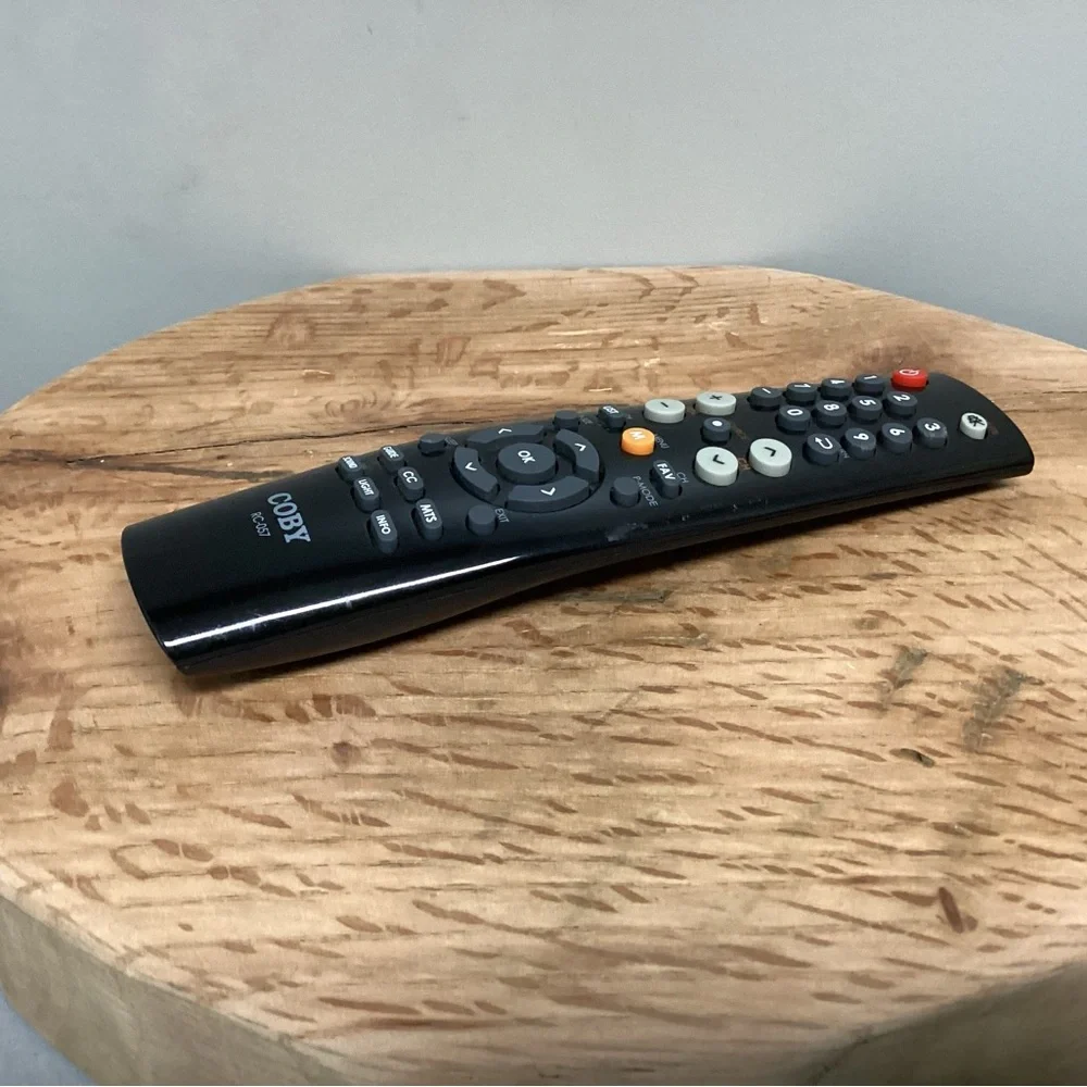 Coby Remote Control RC-057 - Used / Clean / No Battery Corrosion - TV